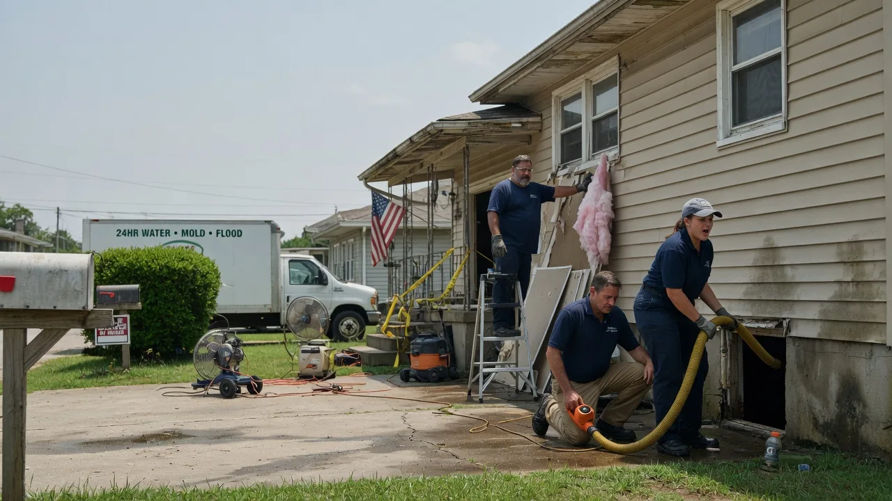 Water Damage Repair in Georgiana, AL near me